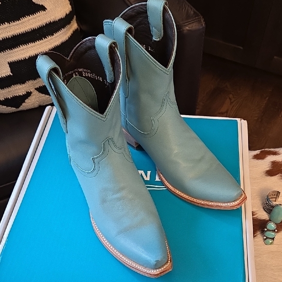 Turquoise Ankle Booties 😍 - Picture 10 of 10
